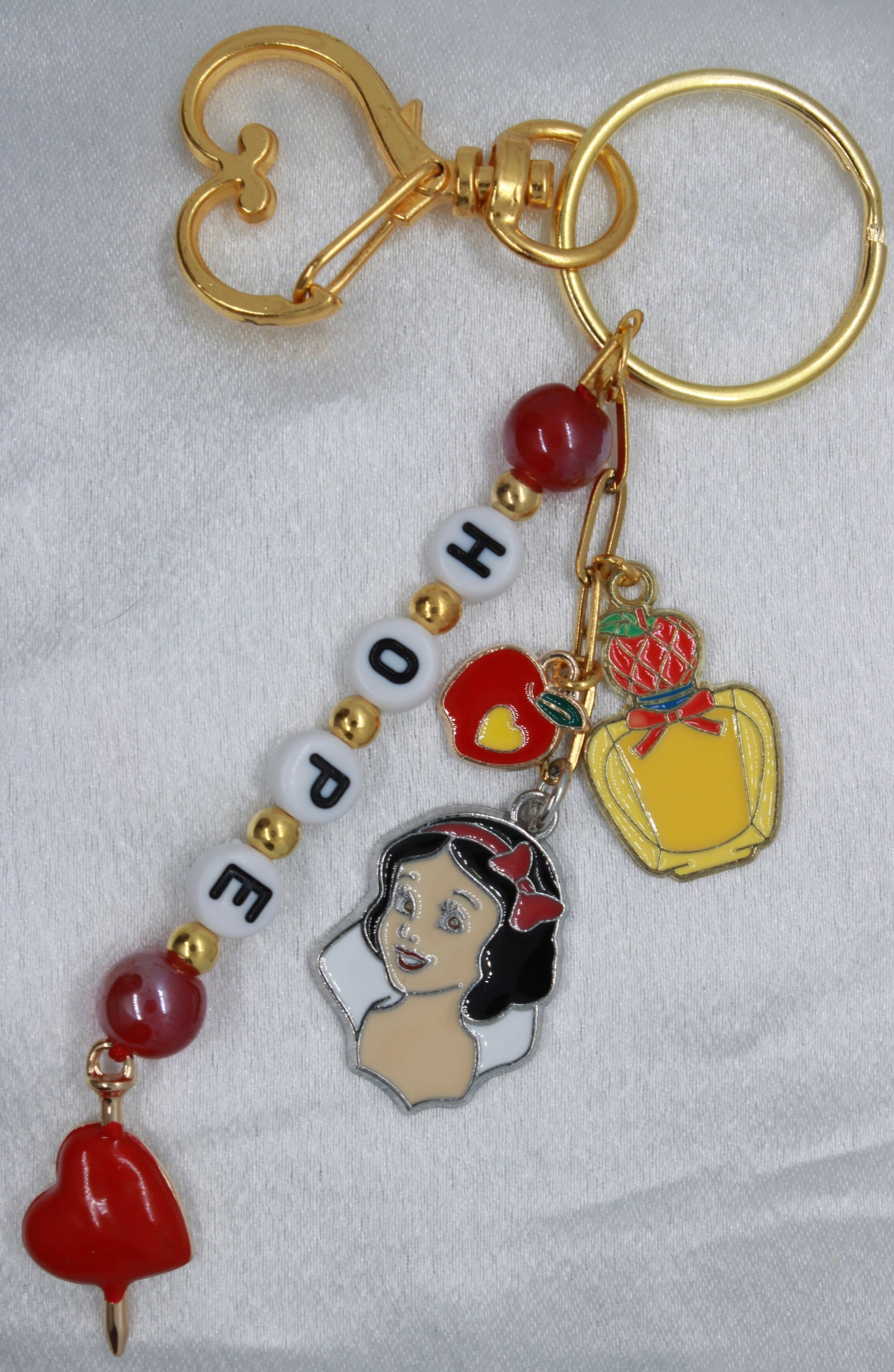 Snow-white Keychain