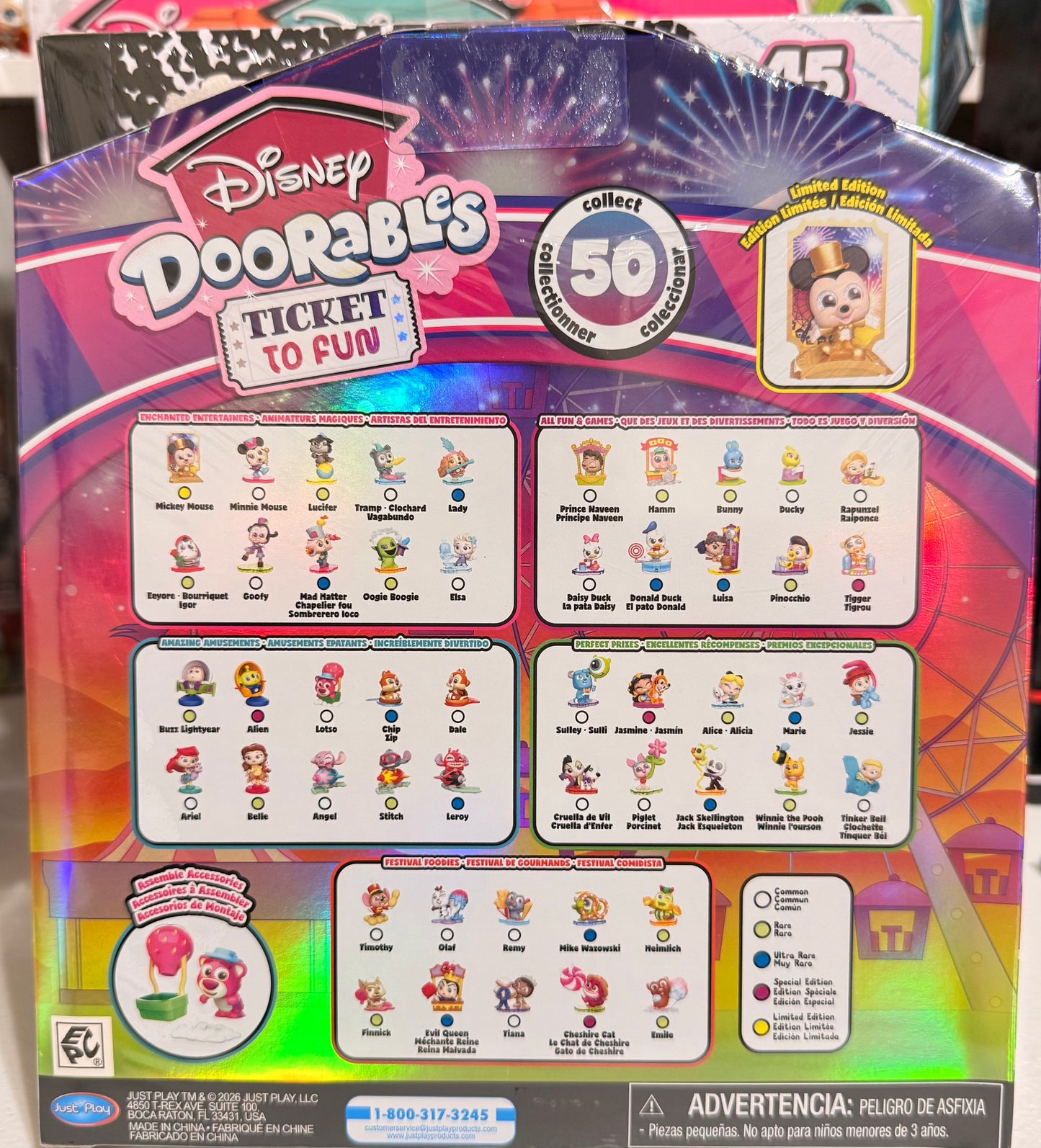 Doorable Multi Peek- TICKET TO FUN