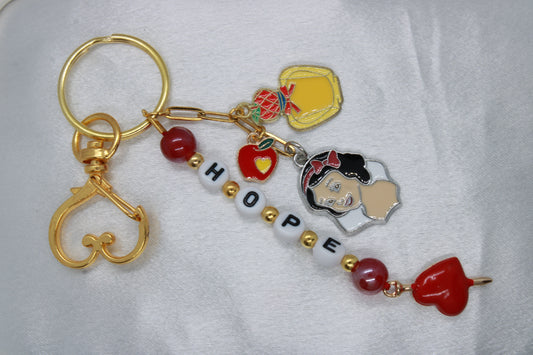 Snow-white Keychain