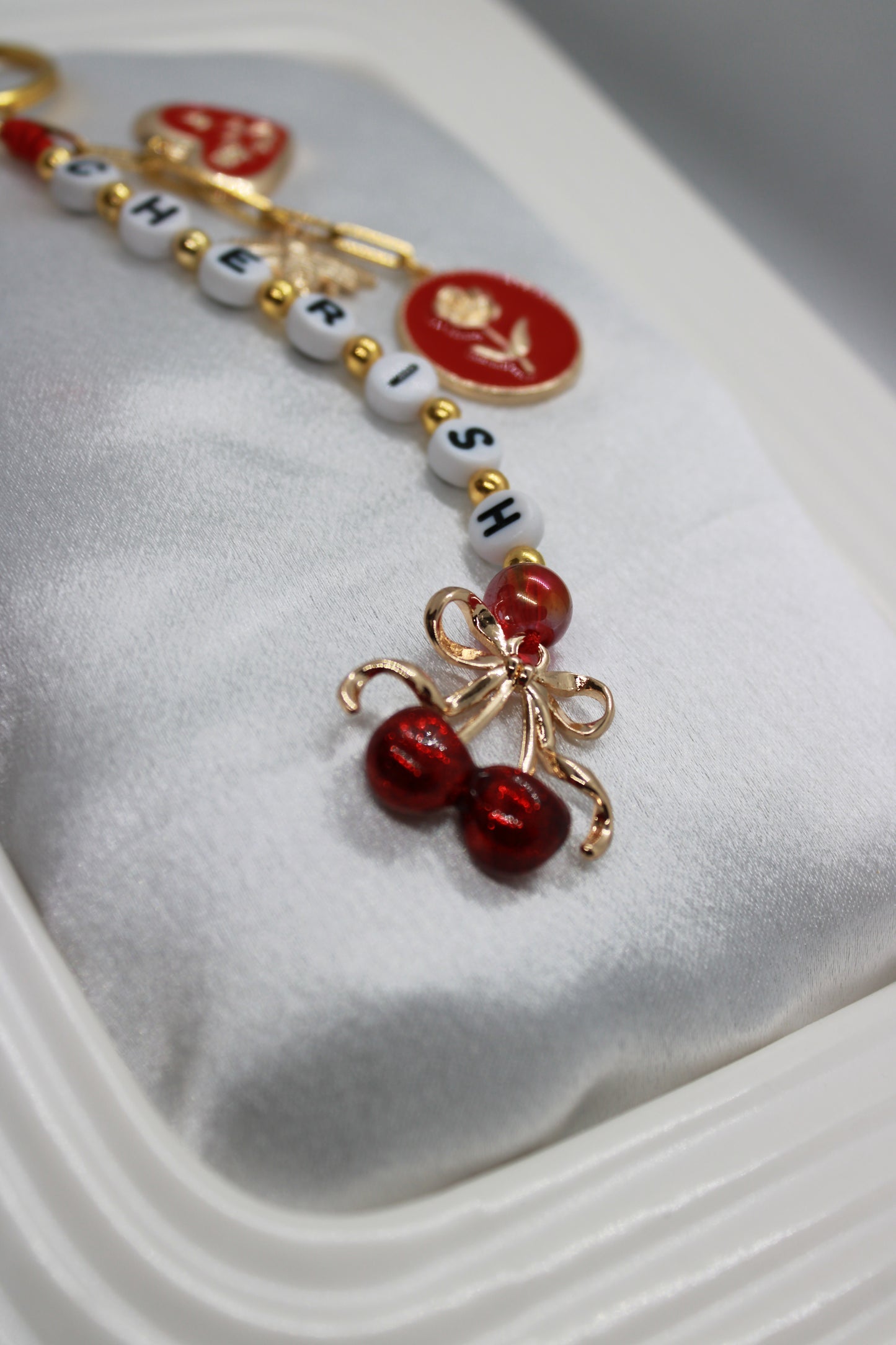 Cherry Blush Keychain