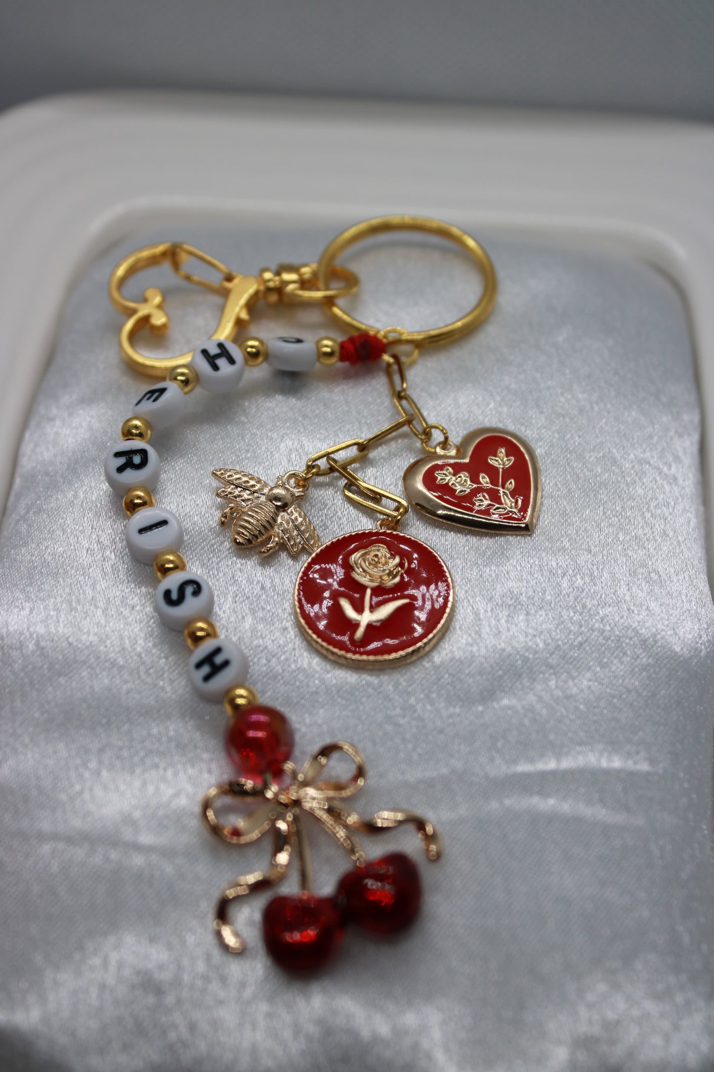 Cherry Blush Keychain